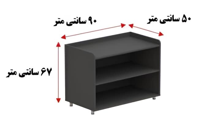 فایل بدون درب ODF557VI نیلپر